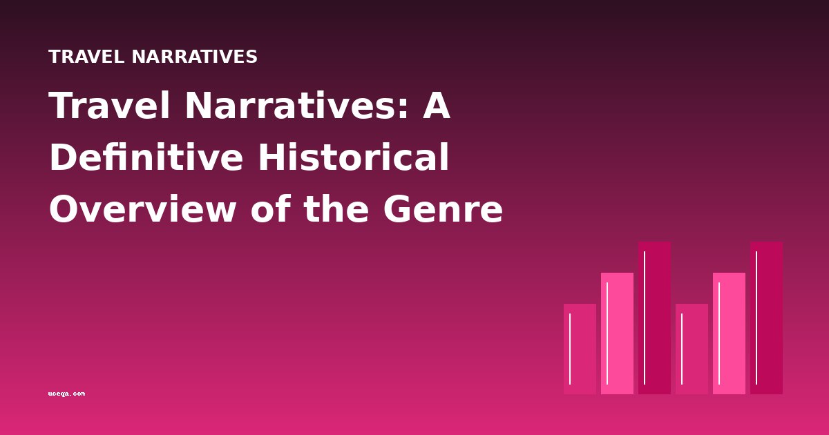 Travel Narratives: A Definitive Historical Overview of the Genre