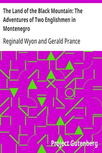 Cover of The Land of the Black Mountain: The Adventures of Two Englishmen in Montenegro — Reading Companion