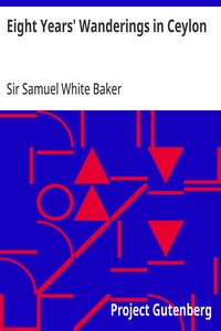 Cover of Eight Years' Wanderings in Ceylon — Text and Context