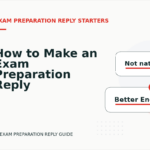 How to Make an Exam Preparation Reply Easy to Understand